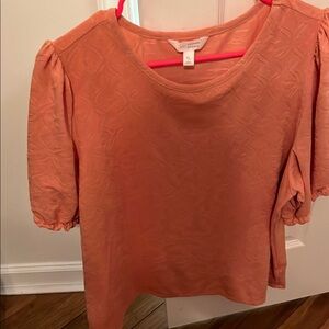 Lauren Conrad  Women's coral short sleeve top